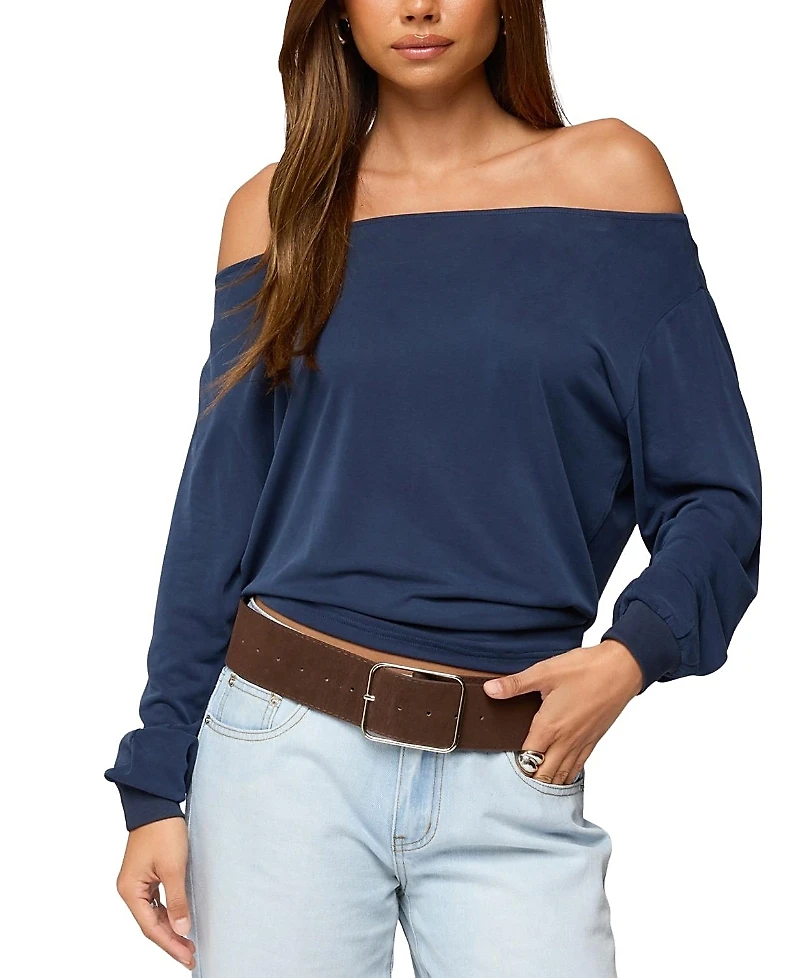 Edikted Nannie Off Shoulder Over