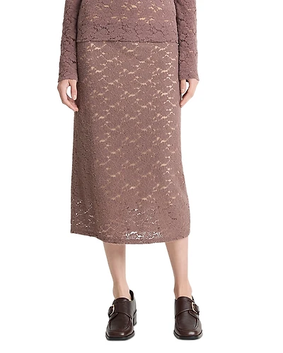 Vince Lace Midi Skirt