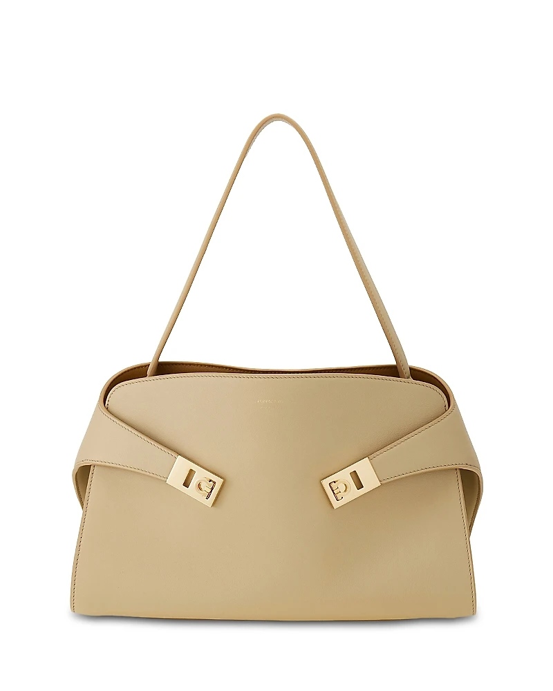 Ferragamo Hug Soft Leather Handbag