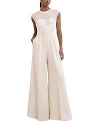 Reiss Alba Belted Jumpsuit