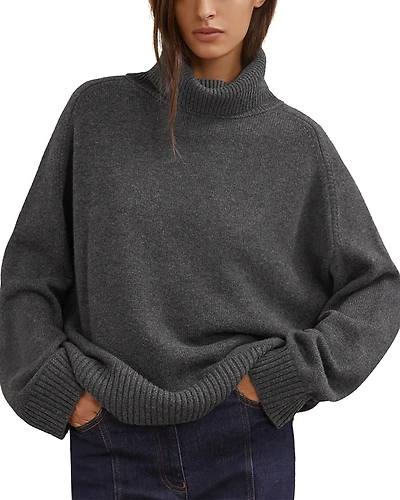 Reiss Brooklyn Wool & Cashmere Roll Neck Sweater