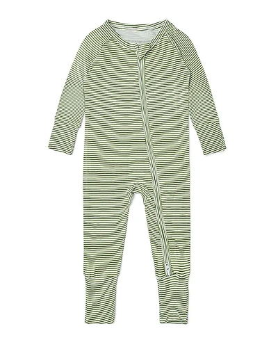 Motette Boys' Evergreen Stripe Bamboo Sleeper - Baby