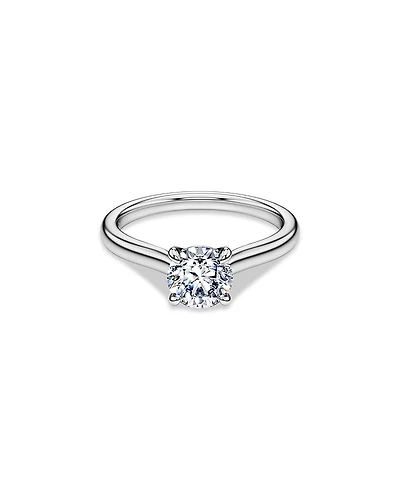 Swarovski 14K White Gold Eternity Certified Lab Grown Diamond Solitaire Engagement Ring