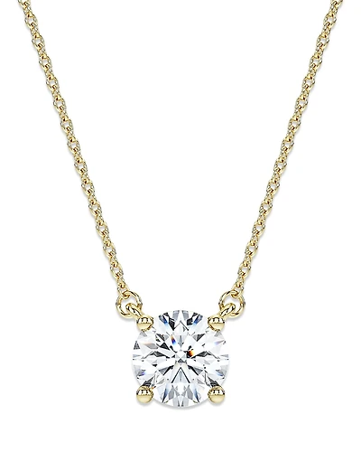 Swarovski Eternity Certified Lab Grown Diamond Solitaire Pendant Necklace