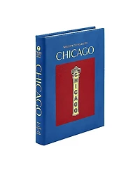 Graphic Image Trope Chicago Leather Bound Book