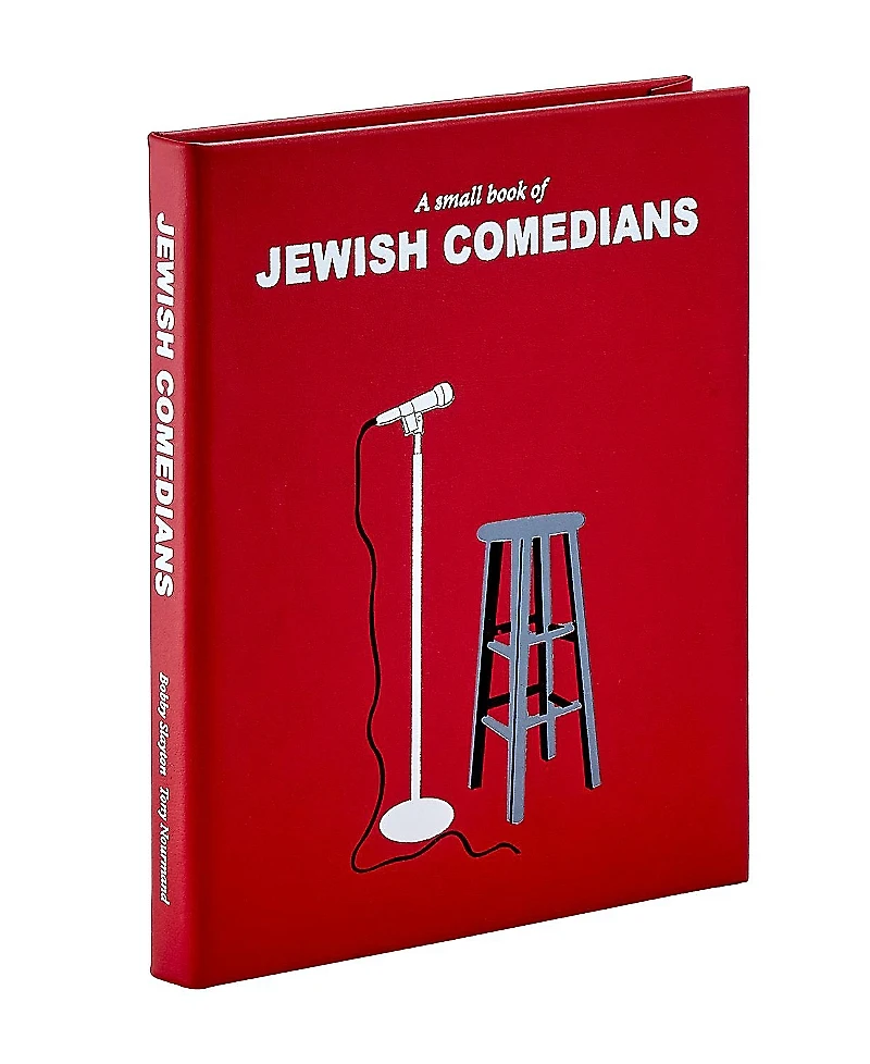 Graphic Image A Small Book of Jewish Comedians Leather Bound Book
