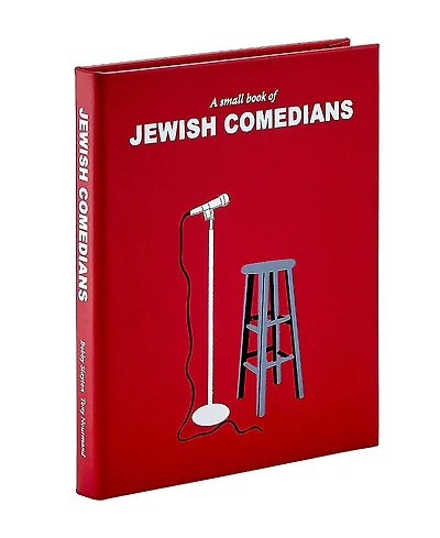 Graphic Image A Small Book of Jewish Comedians Leather Bound Book