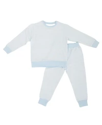 Motette Boys' Seaside Stripe Little Lounger Bamboo Sweatsuit - Baby, Kid