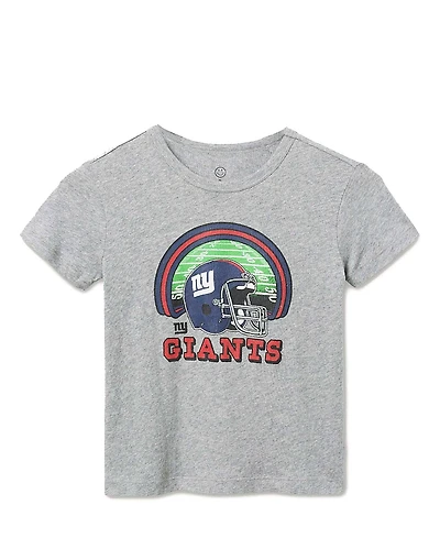 Junk Food Clothing Unisex Nfl New York Giants Game Time Tee - Little Kid, Big Kid