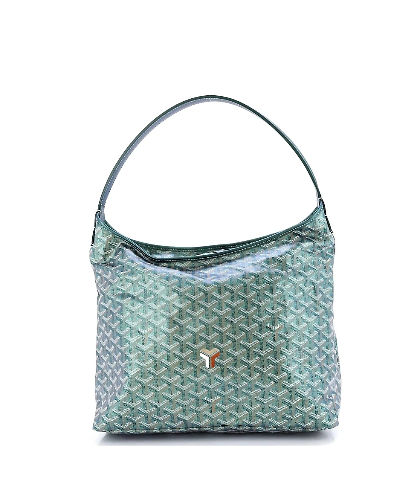 Pre-Owned Goyard Boheme Hobo Iridescent Coated Canvas