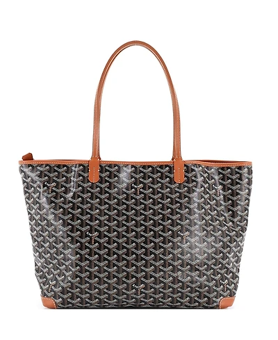Pre-Owned Goyard Mm Artois Tote Coated Canvas