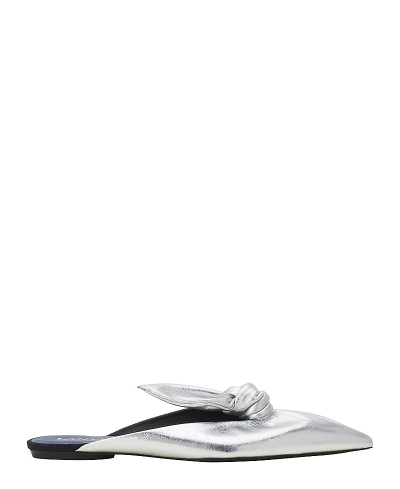 Lanvin Women's Midnight Step Bow Mule