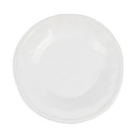 Vietri Aria White Salad Plate