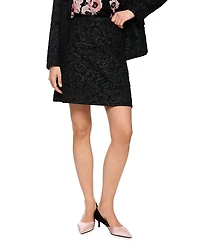 Marc Cain Short Skirt with Floral Pattern