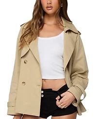 Edikted Tobie Raglan Trench Jacket