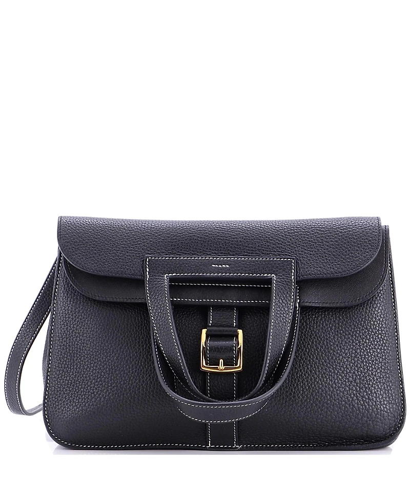 Pre-Owned HERMES 31 Halzan Bag Clemence