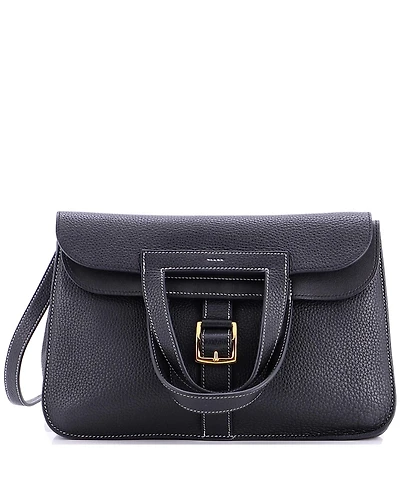 Pre-Owned HERMES 31 Halzan Bag Clemence