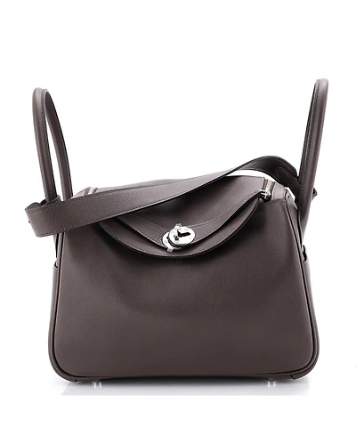 Pre-Owned HERMES 26 Lindy Bag Evercolor