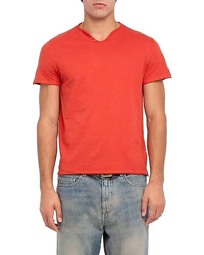 Zadig & Voltaire Monastir Split Collar Tee