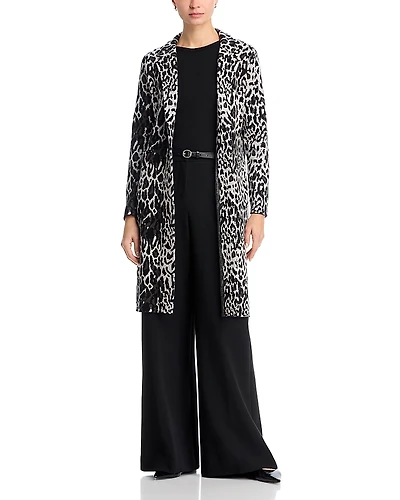 Sioni Jacquard Duster Jacket