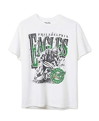 Junk Food Clothing Unisex Nfl Philadelphia Eagles Rushing Flea Market Tee