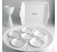 Bernardaud Louvre Judaica Seder Plate