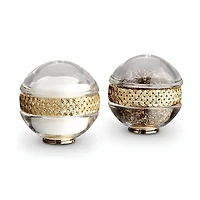 L'Objet Spice Jewels Braid Salt & Pepper Shakers