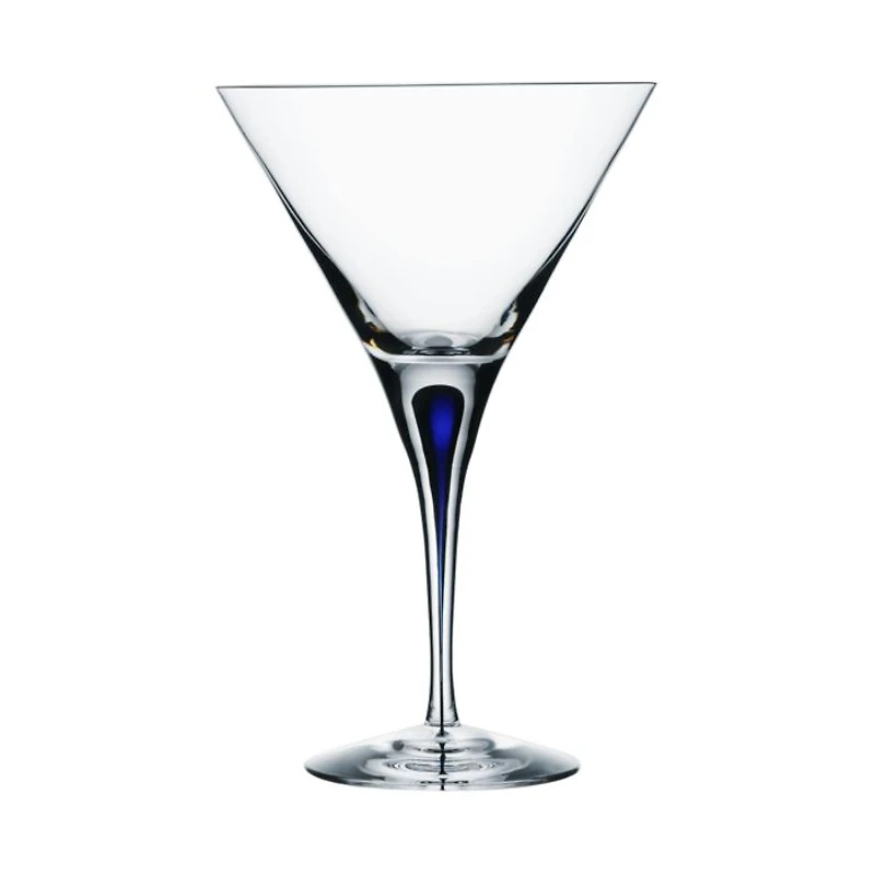 Intermezzo Blue Martini Glass