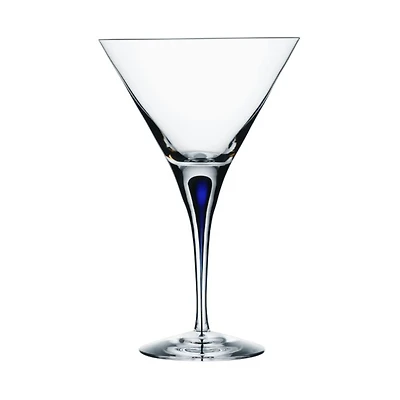 Intermezzo Blue Martini Glass