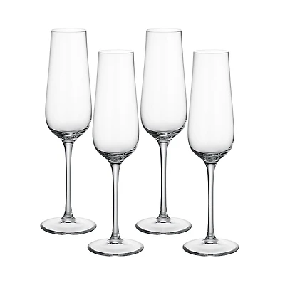 Villeroy & Boch Purismo Champagne Flute, Set of 4
