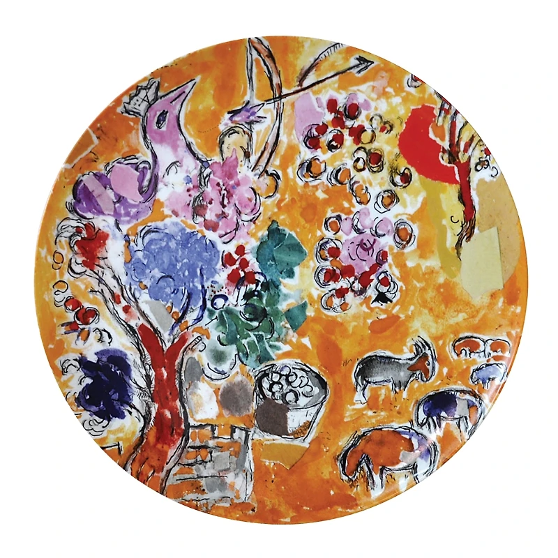Bernardaud Marc Chagall Joseph Tribe Seder Platter