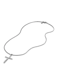 Crossover Cross with Diamonds on Chain