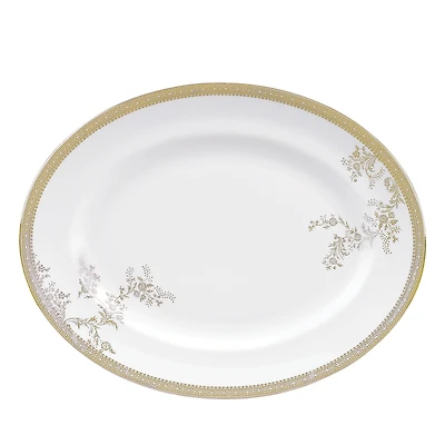Vera Wang Wedgwood Vera Lace Gold 13.75 Platter