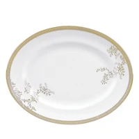 Vera Wang Wedgwood Vera Lace Gold 13.75 Platter