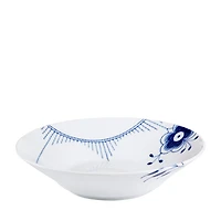 Blue Fluted Mega Pasta Bowl