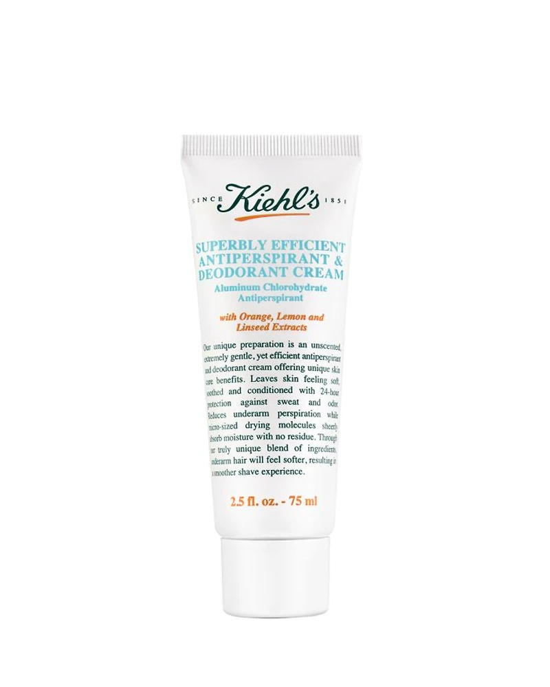 Superbly Efficient Anti-Perspirant & Deodorant Cream 2.5 oz.