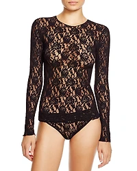 Hanky Panky Signature Lace Long Sleeve Top