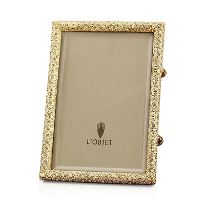 L'Objet Pave Swarovski Crystal Frame