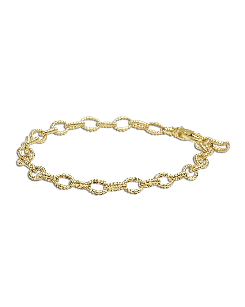 Lagos 18K Gold Link Bracelet