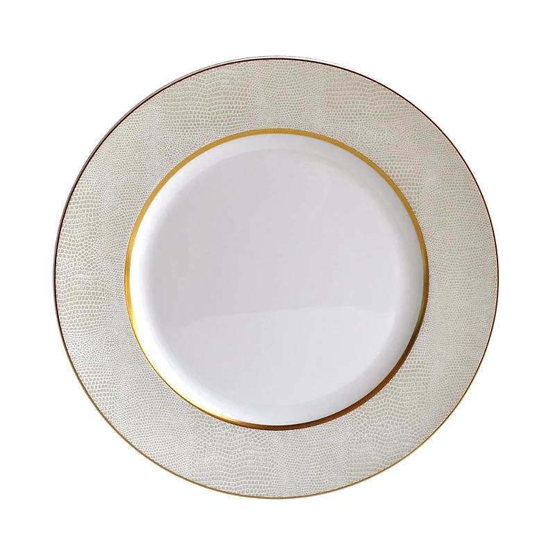 Bernardaud Sauvage White Dinner Plate