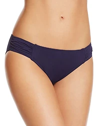 Shirred Hipster Bikini Bottom