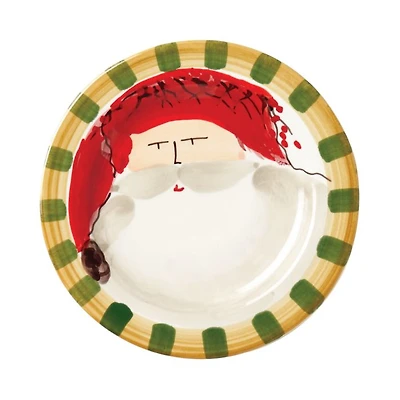 Old St. Nick Round Salad Plate