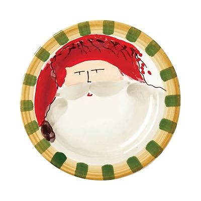Vietri Old St. Nick Round Salad Plate