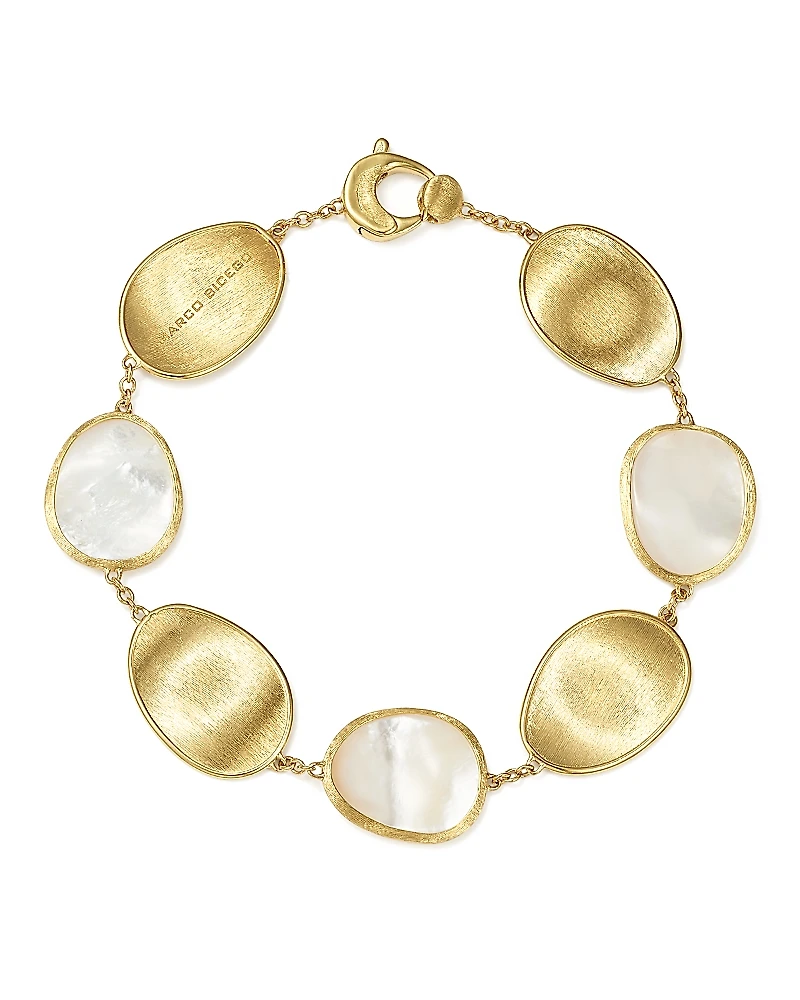 Marco Bicego 18K Yellow Gold Lunaria Mother-of-Pearl Bracelet