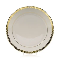 Golden Laurel Dinner Plate