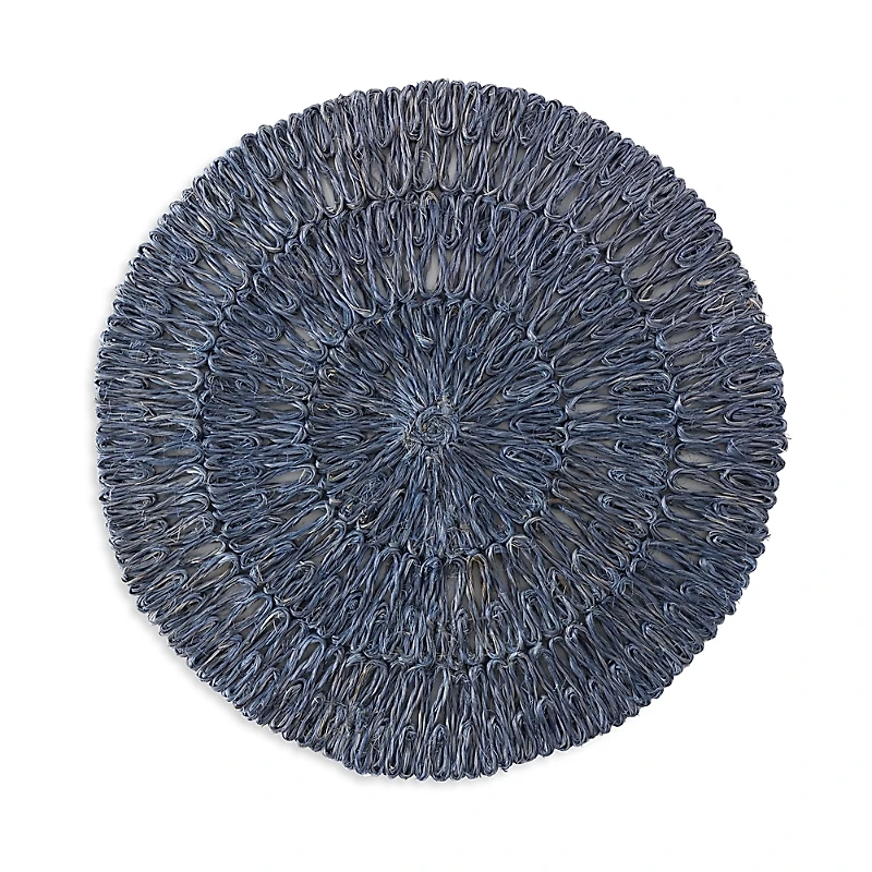 Juliska Straw Loop Blue Placemat