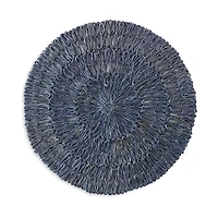 Juliska Straw Loop Blue Placemat