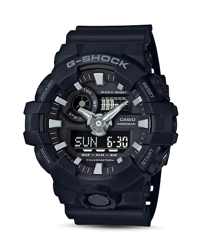 Front Button Watch, 51.2mm