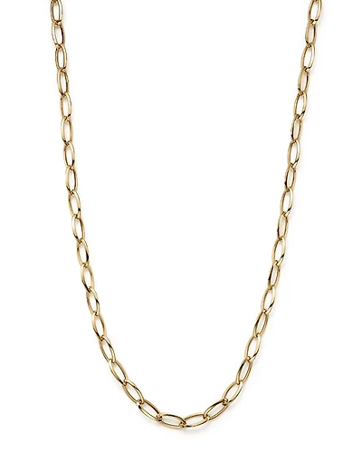 Roberto Coin 18K Yellow Gold Long Link Chain Necklace