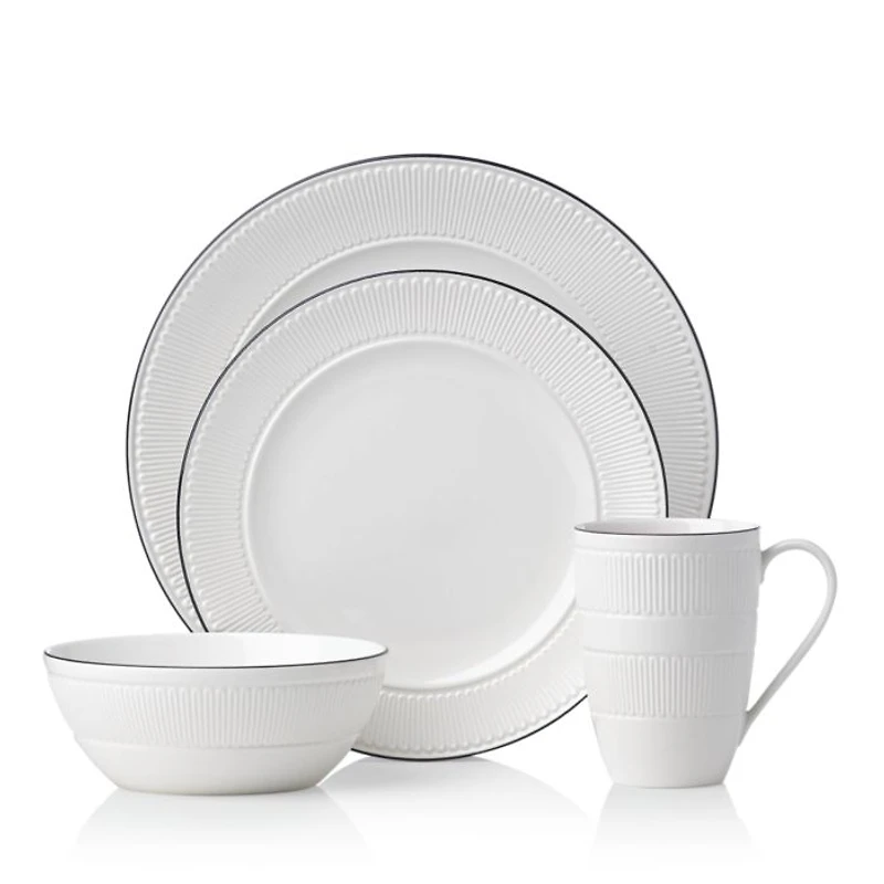 York Avenue 4 Piece Place Setting - Exclusive